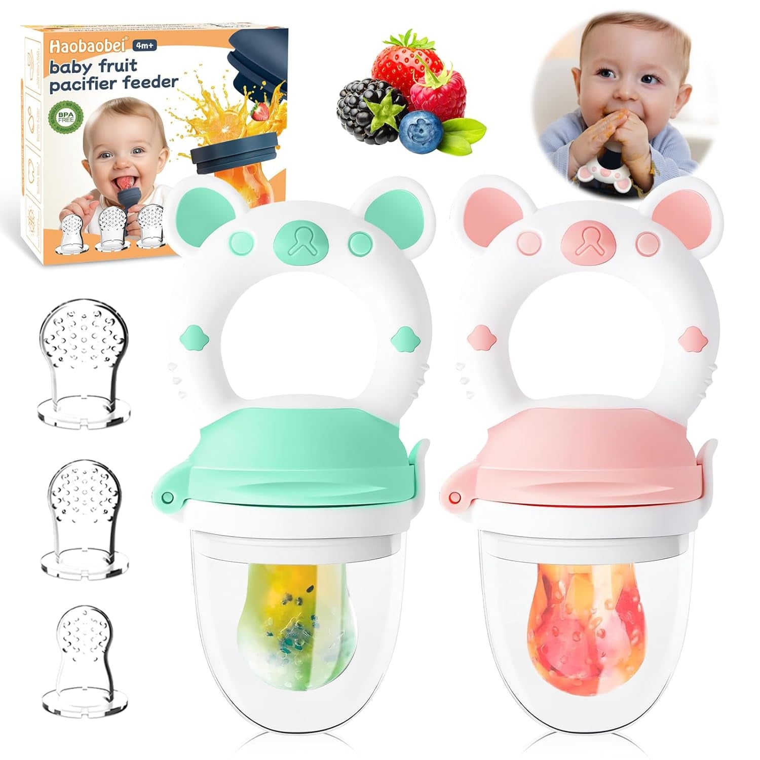 SnackSoothe™ Baby Feeder/Pacifier 