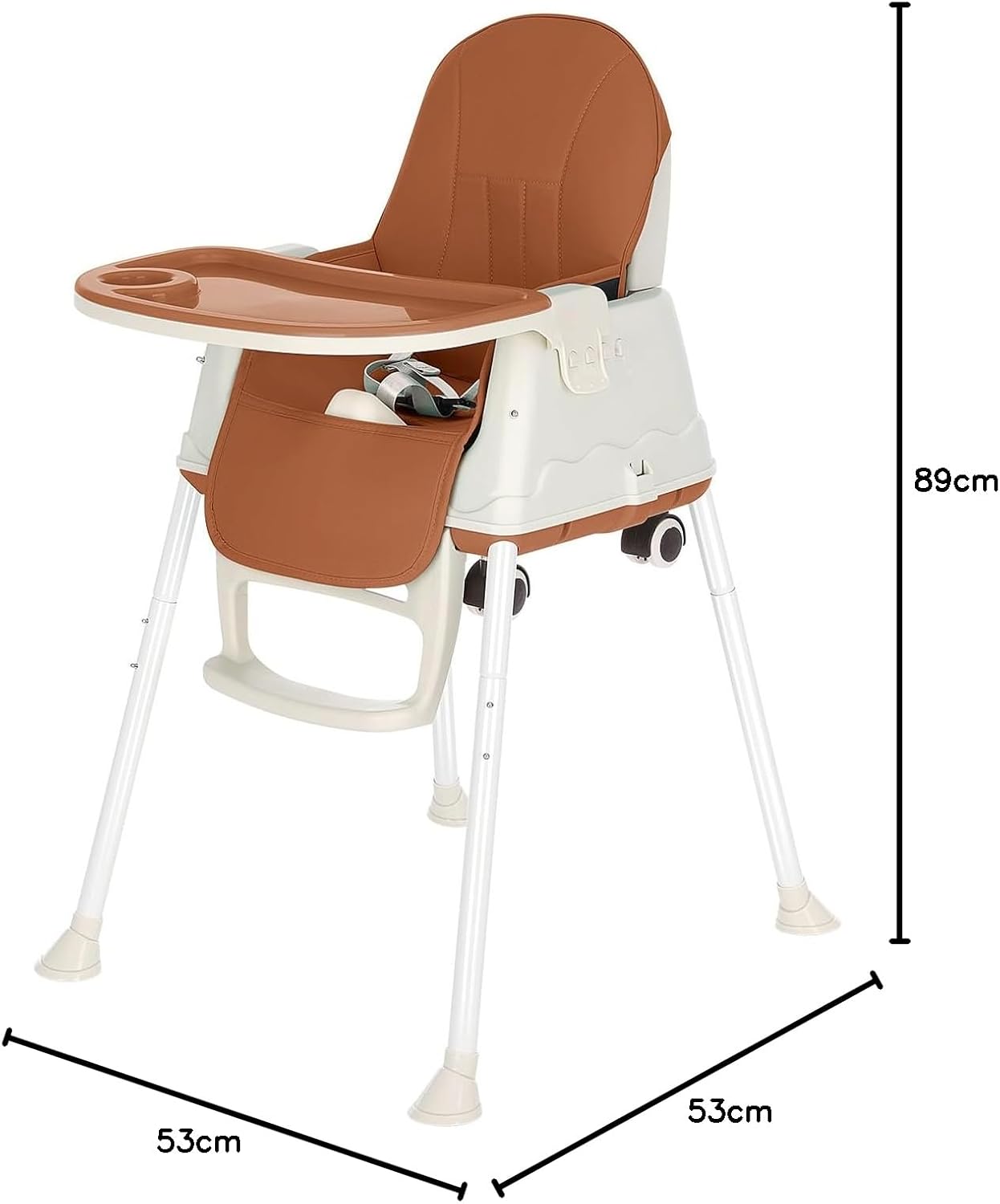 Nestlo™ 3-In-1 Convertible Baby High Chair