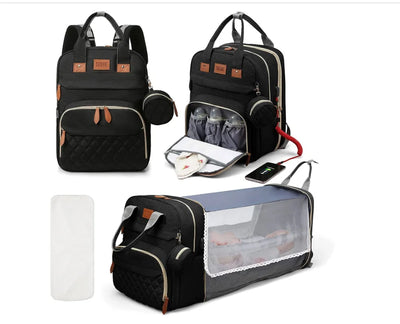CozyPod™ 3 in 1 Diaper Backpack 