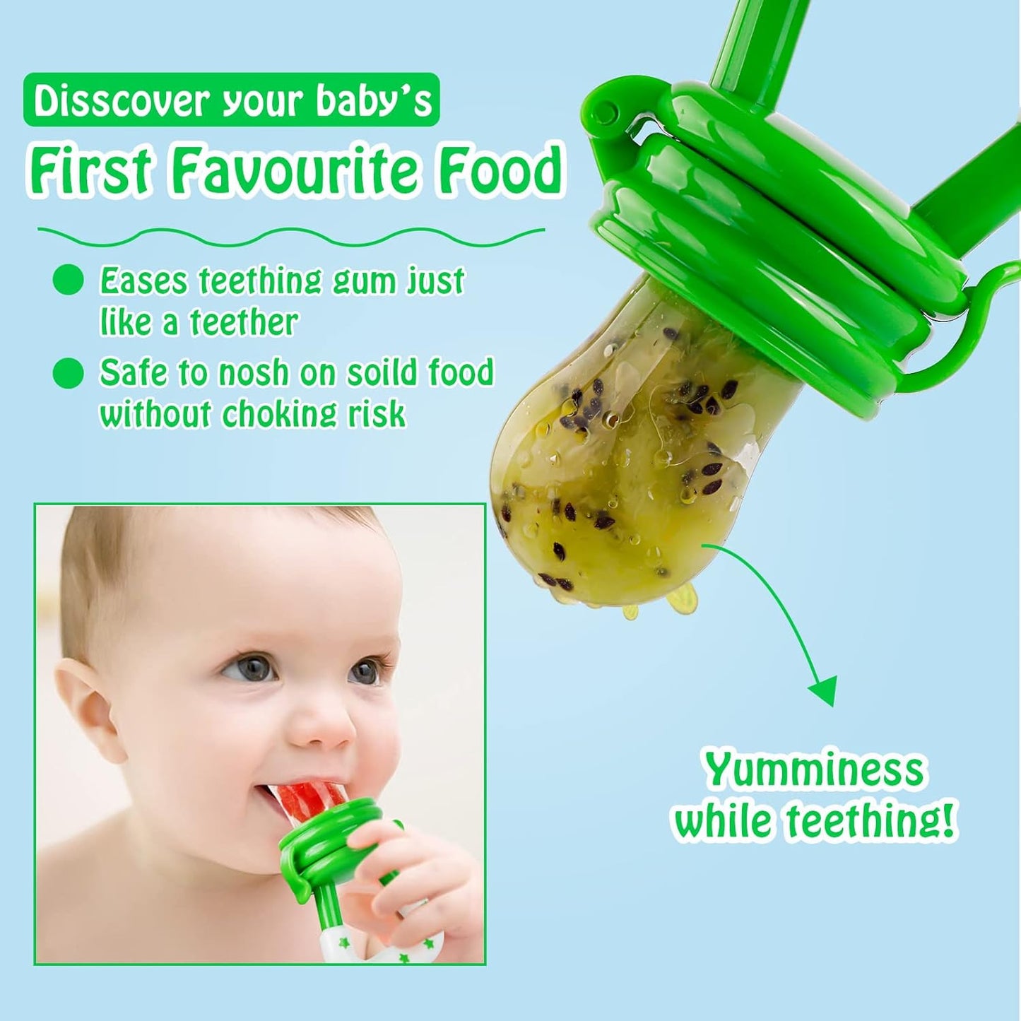 SnackSoothe™ Baby Feeder/Pacifier 