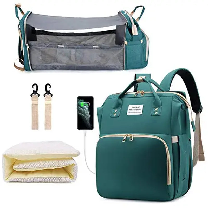 CozyPod™ 3 in 1 Diaper Backpack 