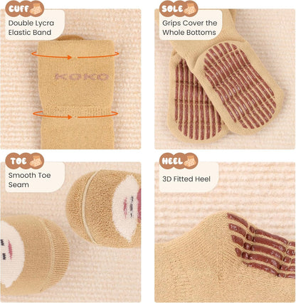 SnuggleSteps™ Thermal Baby Socks 