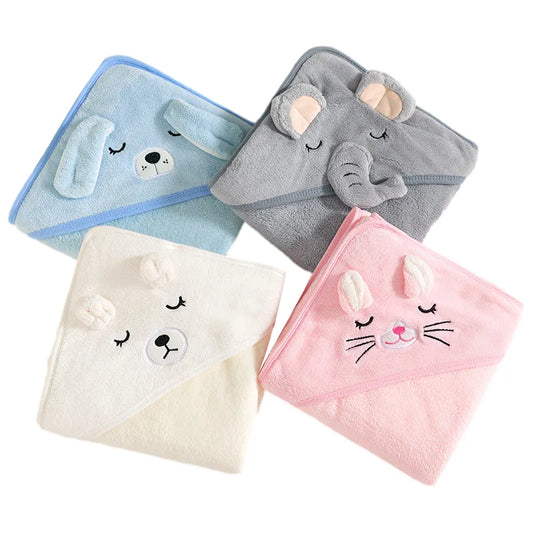 CubbieCape™ Baby Bathrobe And Swaddle Wrap