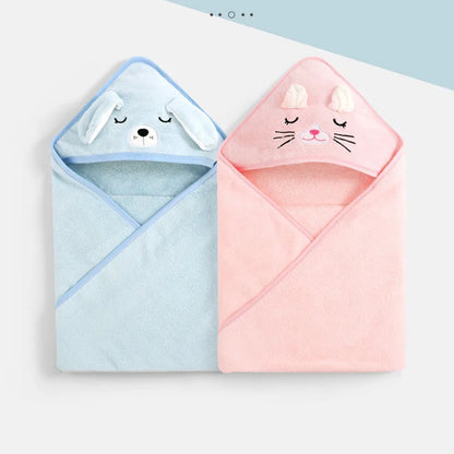 CubbieCape™ Baby Bathrobe And Swaddle Wrap