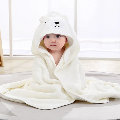 CubbieCape™ Baby Bathrobe And Swaddle Wrap