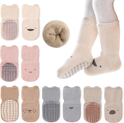 SnuggleSteps™ Thermal Baby Socks 