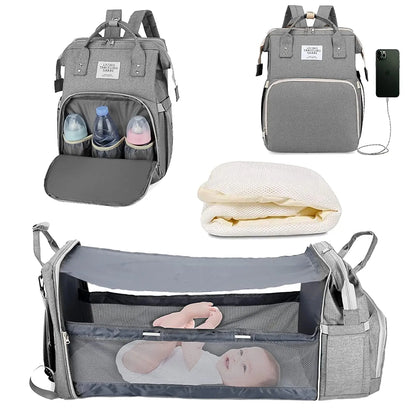 CozyPod™ 3 in 1 Diaper Backpack 