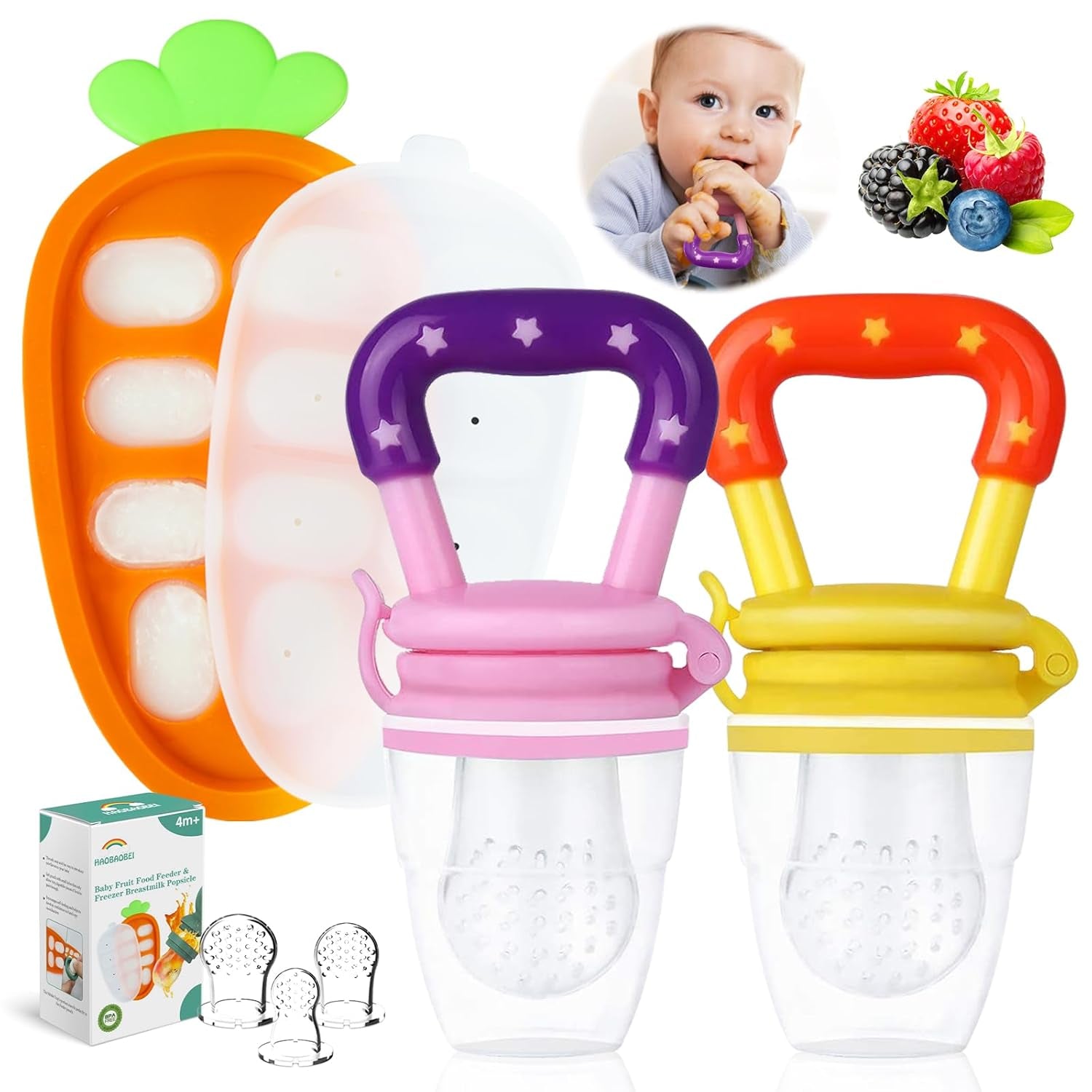 SnackSoothe™ Baby Feeder/Pacifier 