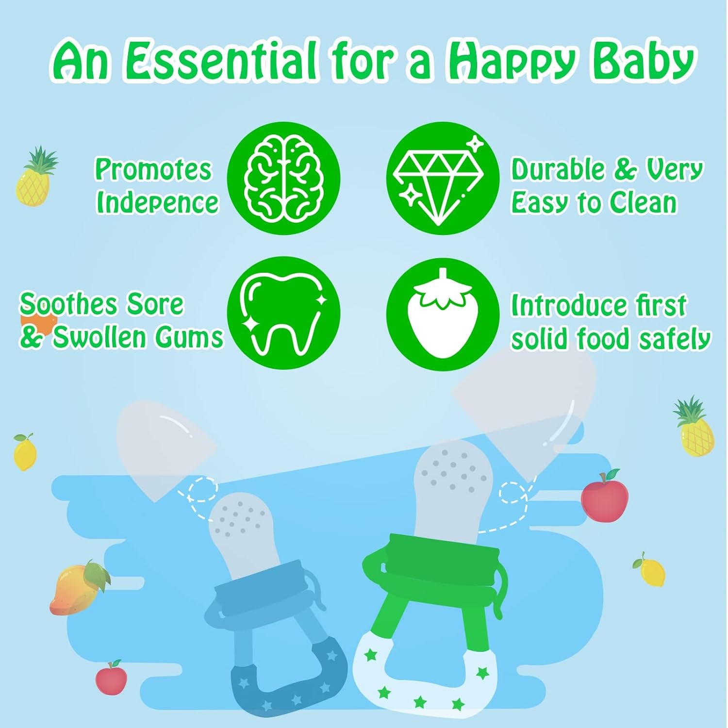 SnackSoothe™ Baby Feeder/Pacifier 